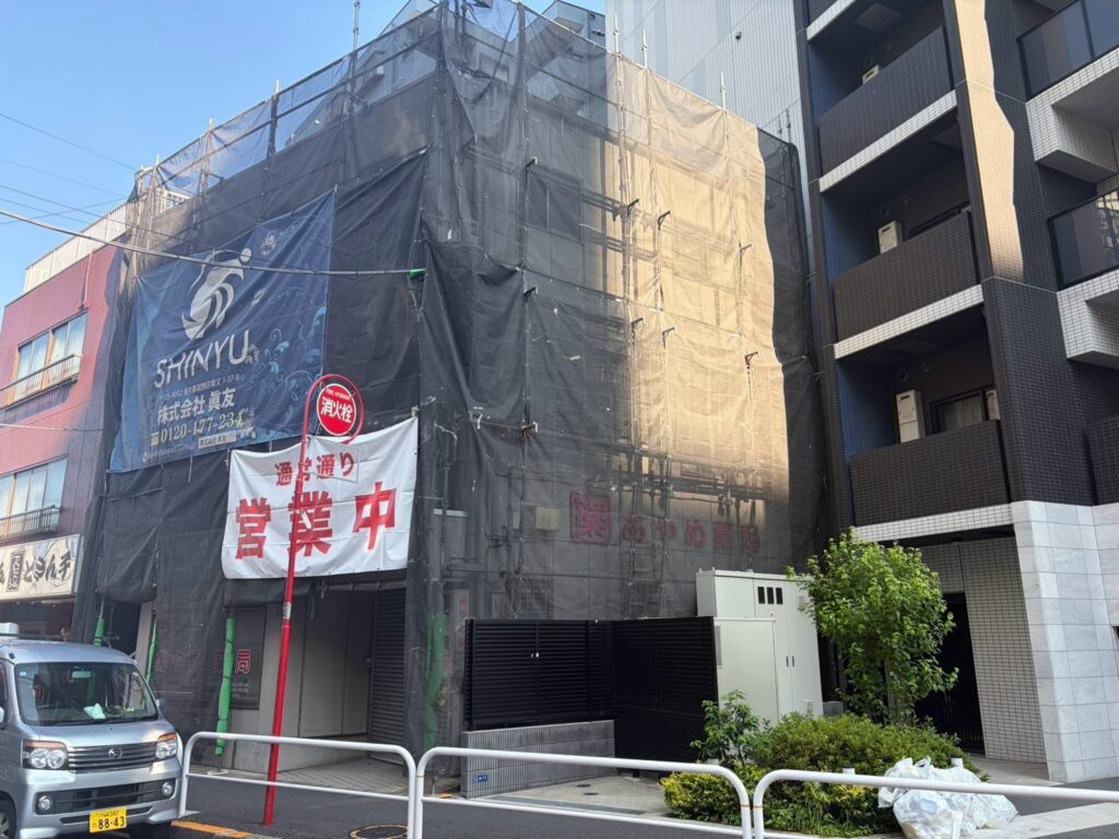 ☆葛飾区☆足場仮設工事の重要性と注意点について