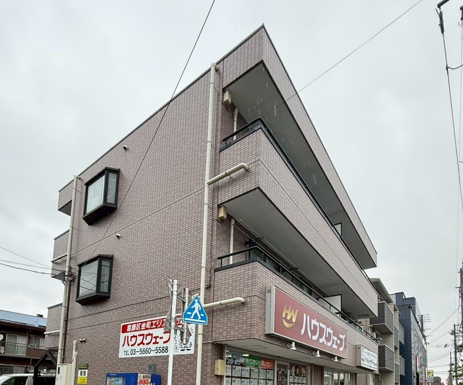 葛飾区水元にて大規模修繕工事|外壁塗装・防水工事・タキステップ張り替え工事