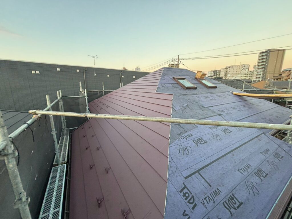 スーパーガルテクト取り付け