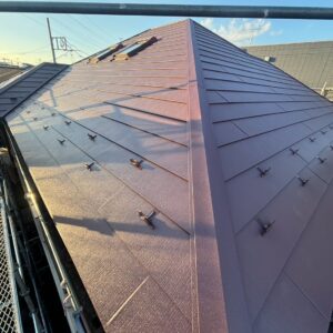 葛飾区南水元　色あせが気になる屋根をカバー工事でリフォーム！