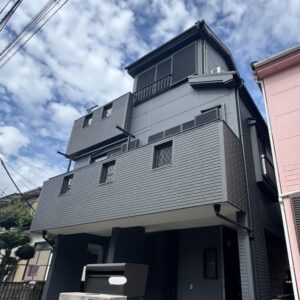 葛飾区南小岩にてチョーキング現象発生！外壁屋根塗装工事/防水工事